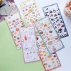 autocollants alimentaires japonais, fournitures artisanales pour journal indésirable, matériel de scrapbooking, planificateur, décoration de maison, papeterie pour bricolage