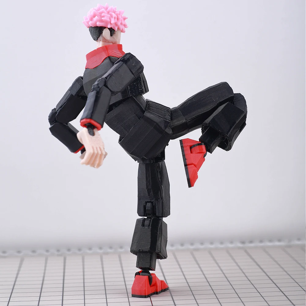 série jujutsu kaisen articulée multi joint 9l3d itadori yuji black flash ver. dunny13 lucky13 ornements périphériques faits à la main série jujutsu kaisen articulée multi joint 9l3d itadori yuji black flash ver. dunny13 lucky13 ornements périphériques faits à la main