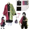 2025 halloween anime démon moordenaar kimetsu no yaiba tomioka giyuu cosplay kostuum vrouwen kimono uniforme kleding