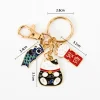 mignon unique sac pendentif chat chanceux enfants décoration style japonais pendentif carpe streamer femmes porte clés voiture porte clés