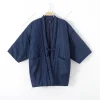 nouveau hanten veste pour hommes traditionnel japonais cardigan manteau samouraï hiver kimono yukata asiatique homewear vêtements haori femmes