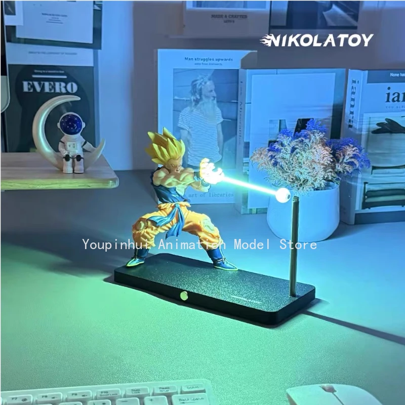 nikolatoy dragon ball super saiyan son goku chaozu figure vague dynamique kamehameha vague veilleuse décoration ornement jouets cadeau nikolatoy dragon ball super saiyan son goku chaozu figure vague dynamique kamehameha vague veilleuse décoration ornement jouets cadeau
