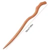 bâton à cheveux en bois avec pompon classique, épingle à cheveux hanfu de style ethnique chinois, couvre chef hanfu, baguettes pour cheveux, accessoires cheongsam