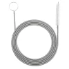 tuyau de vidange universel pour réfrigérateur, fil de débouchage, trou de vidange sale, livres rap duty, trop plein, 1.5m