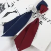 noeud papillon coréen rétro britannique, noeud de présidence à col élégant pour la robe formelle des femmes