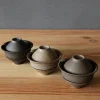 théière en céramique japonaise, bouilloire, fabrication de thé, tasse à thé gaiwan pour puer, 1 bol, 2 tasses, service à thé de voyage, poterie rétro, verres 200ml