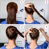 Épingle à cheveux en u invisible pour femme, épingle à cheveux noire simple, sans peinture, sans déformation, 50 pièces