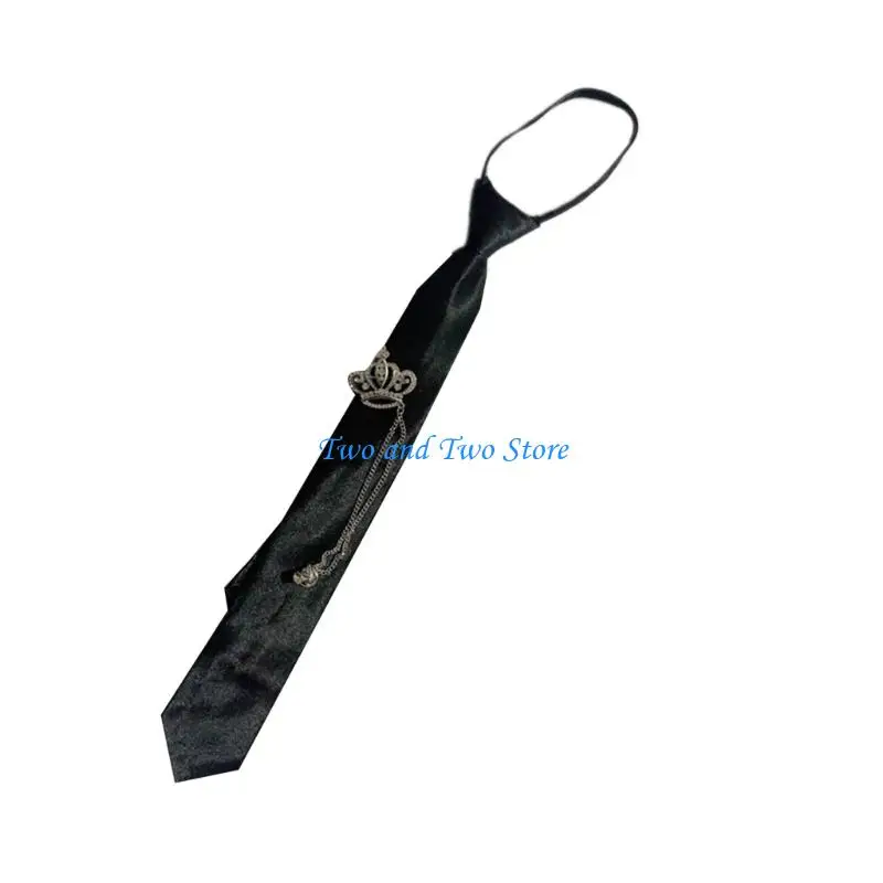 hx6f uniform black liens pour senior high school uniforme pré attaché à chaîne métallique hx6f uniform black liens pour senior high school uniforme pré attaché à chaîne métallique