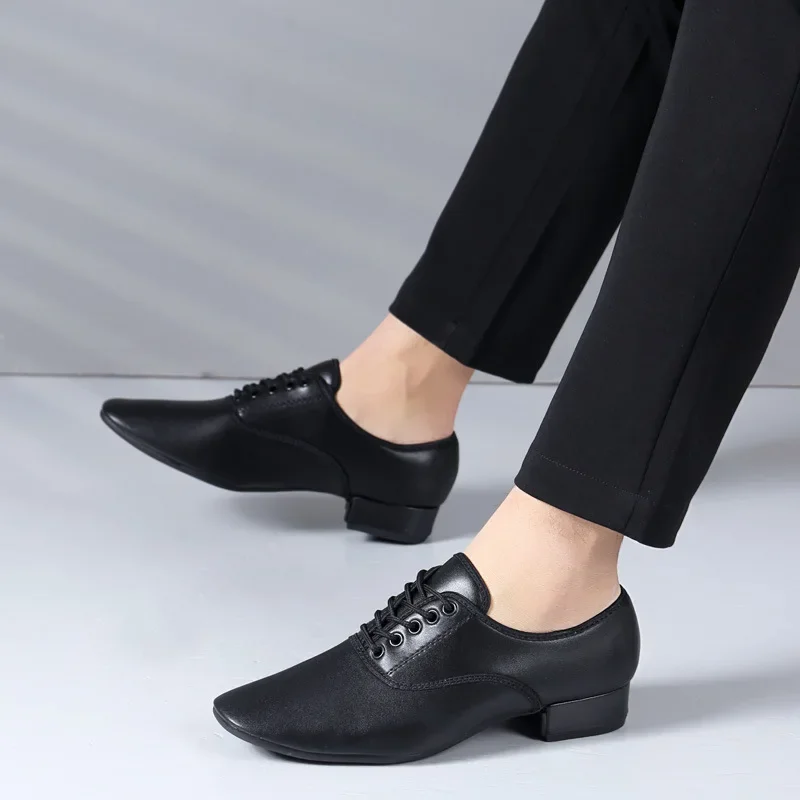 chaussures de danse salsa hommes chaussures de danse latine en cuir véritable semelle souple hommes tango salle de bal chaussures de danse modernes baskets homme adulte chaussures de danse salsa hommes chaussures de danse latine en cuir véritable semelle souple hommes tango salle de bal chaussures de danse modernes baskets homme adulte