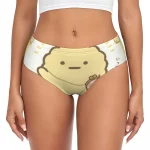 Slip de jeu Sumikko Gurashi personnalisé, sous-vêtements pour femmes, confortable, extensible, dessin animé japonais  
Culotte