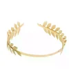 rétro couleur or feuille bandeau casque couronne diadème coiffure tête bijoux mariée mariage cheveux accessoires