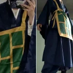 Kimono noir Cos Juju Ka Anime Geto Suguru, Costume de Cosplay, uniforme Geto Suguru pour femmes et hommes, vêtements de fête d’halloween Kimono noir Cos Juju Ka Anime Geto Suguru, Costume de Cosplay, uniforme Geto Suguru pour femmes et hommes, vêtements de fête d’halloween