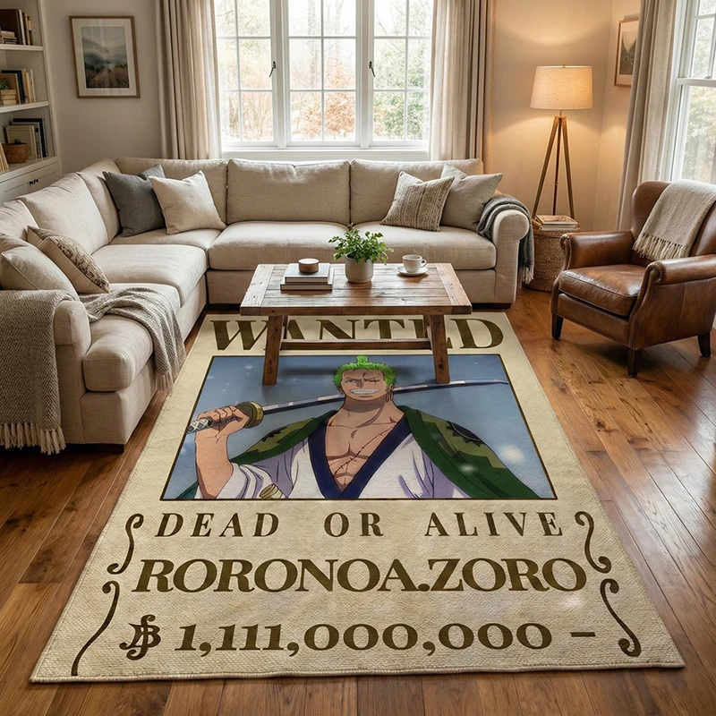 zoro wanted affiche conçu une pièce tapis chambre salon anti dérapant décoratif tapis de sol collection anniversaire cadeau tapis zoro wanted affiche conçu une pièce tapis chambre salon anti dérapant décoratif tapis de sol collection anniversaire cadeau tapis