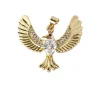 breloques incrustées d'oiseaux et de dragon pour femmes, accessoires pendentifs, bricolage, collier fait main, bracelet, boucles d'oreilles, fournitures de bijoux exécutifs