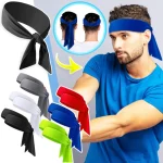 Bandeau de sport de Tennis solide, basket-ball, Yoga, absorbant la sueur, Cool, robuste, noué, pour l’extérieur, multicolore, doux Bandeau de sport de Tennis solide, basket-ball, Yoga, absorbant la sueur, Cool, robuste, noué, pour l’extérieur, multicolore, doux