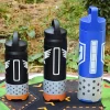 apex ations bouteille d'eau en acier inoxydable avec batterie, kit phoenix, garde les ids français au chaud ou au froid, tasse thermos, cadeau d'anniversaire pour garçon, nouveau bouclier