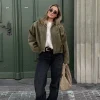 vestes automne femmes 2025 nouveaux vêtements d'extérieur chic élégant ample chaud femmes manteau rue jeunesse mode joker manteau veste