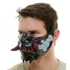 japonais samouraï oni démon masker halloween démon samouraï cosplay horreur prajna tueur dikker plastique maskers feestkostuum