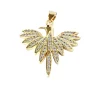 breloques incrustées d'oiseaux et de dragon pour femmes, accessoires pendentifs, bricolage, collier fait main, bracelet, boucles d'oreilles, fournitures de bijoux exécutifs