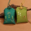 prière japonaise classique, breloque porte bonheur omamori, sachets brodés, porte clés de couple impérial de la fortune, mi automne