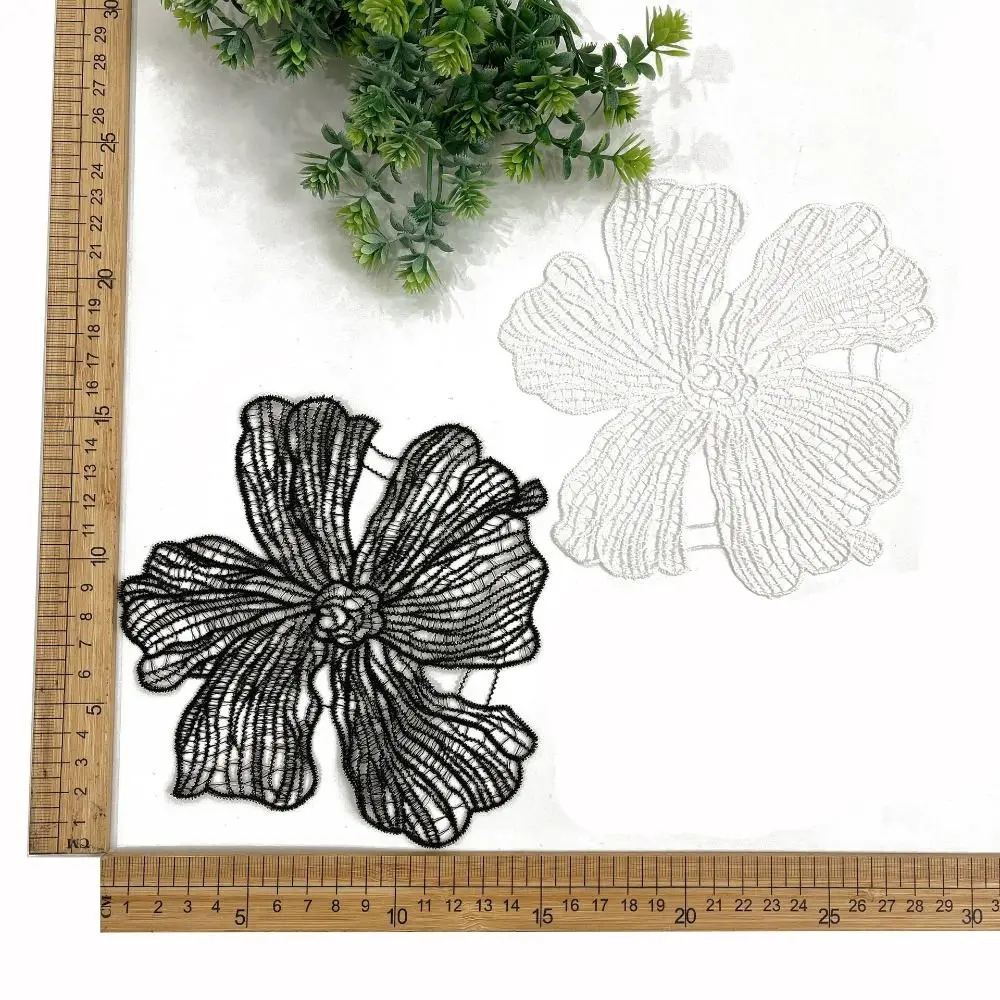 patchs de fleurs blanches pour bricolage, artisanat, couture, robe de mariée à coudre, décoration de vêtements de fête pour femmes patchs de fleurs blanches pour bricolage, artisanat, couture, robe de mariée à coudre, décoration de vêtements de fête pour femmes