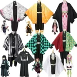 Hete Verkoop Anime Cosplay Kimono, Demon Slayero Kimetsu No Yaiba, Tanjirou Kamado, Nezuko Cosplay