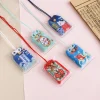 prière japonaise porte bonheur omamori prière beauté pendentif chinois santé amulette impériale couple porte clés ami enfant cadeau