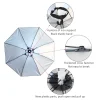 chapeau de parapluie pliable pour l'extérieur, anti pluie, anti soleil, vêtements de sauna, bonnet solaire, pêche, golf, cyclisme, randonnée, camping, ombrage