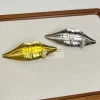 broche en forme de lèvre pour femmes, bijoux à la mode, design européen et américain, cadeaux de fête, accessoires exagérés, nouvelle tendance