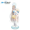 blue archive anime stand, misono ata ka shirasu azusa yutori natsu, modèle de plaque debout, ornement d'affichage de bureau, personnages acryliques