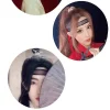 style chinois gaze bandeau antique hanfu cosplay costume coiffure front bandes de cheveux chinois traditionnel cheveux accessoires