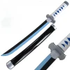 couteau demon slayer katana 42cm, modèles d'armes, épée de samouraï, accessoires de cosplay, kamado tanjirou, collection périphérique d'anime, jouets cadeaux