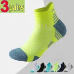 3/1 paires Sport Compression cheville chaussettes hommes femmes professionnel coupe basse Fitness Marathon course en plein air déodorant respirant Sox 3/1 paires Sport Compression cheville chaussettes hommes femmes professionnel coupe basse Fitness Marathon course en plein air déodorant respirant Sox