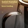 théière en verre résistante à la chaleur, bouilloire à thé avec infuseur amovible en acier inoxydable, service à thé kungfu pour thé vert, thé aux fruits, 1 pièces
