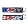 porte clés brodé dragon ball son goku pour amis, porte clés à la mode, porte clés pour sac à dos, cadeaux pour voitures hurcycles, nouveau