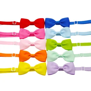 (10 pièces/lot) mode nœud papillon pour chiens cravate réglable pour chat couleurs unies chiot accessoires de toilettage fournitures pour animaux de compagnie (10 pièces/lot) mode nœud papillon pour chiens cravate réglable pour chat couleurs unies chiot accessoires de toilettage fournitures pour animaux de compagnie