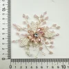 nouvelle broche de fleur de perle faite à la main pour les femmes accessoire élégant broche de fête de mariage banquet cadeau fleur de poitrine