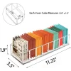 organisateur de sachets de thé, support de sachets de thé en acrylique transparent, rangement de sachets de thé pour tiroir, garde manger, cuisine, armoire, comptoir, paquet de 1