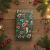 67 meme papier d'emballage de noël drôle emballage cadeau de vacances emballage cadeau de noël pour la célébration de fête de vacances de noël