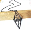 comment entraîner votre dragon collier sans dents nuit fourrure animal dragon bijoux, pendentif dragon gardien cadeau cosplay
