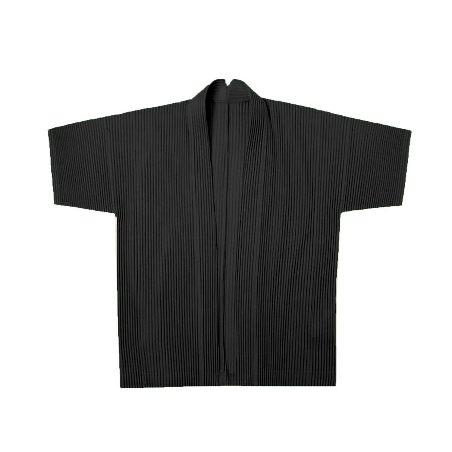 miyake veste plissée hommes cardigan japonais 2025 printemps et été nouveau plissé hommes ample grands yards veste cent hauts amples miyake veste plissée hommes cardigan japonais 2025 printemps et été nouveau plissé hommes ample grands yards veste cent hauts amples