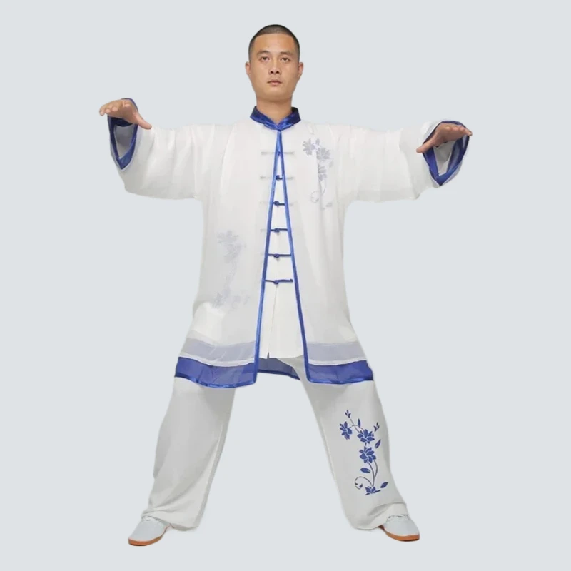 Uniforme de Dragon chinois traditionnel pour hommes et femmes, ensemble de vêtements Kung Fu, uniforme d’arts martiaux, Tai Chi Kleding, Taoist Shaolin Uniforme de Dragon chinois traditionnel pour hommes et femmes, ensemble de vêtements Kung Fu, uniforme d’arts martiaux, Tai Chi Kleding, Taoist Shaolin