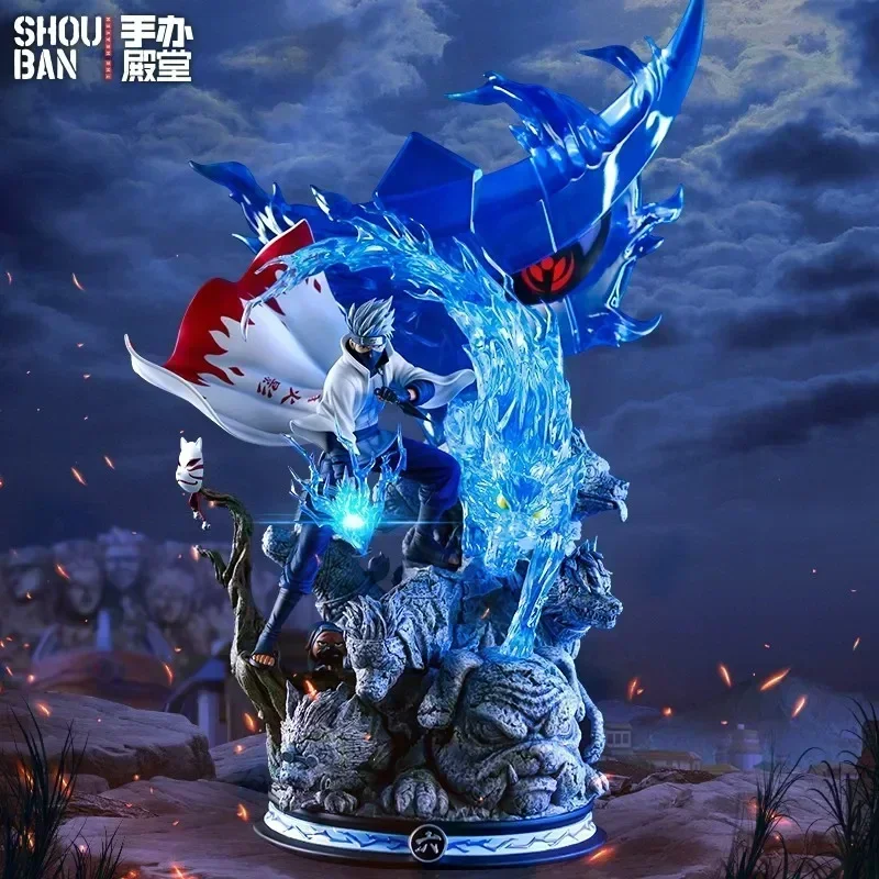 26,5 cm Anime Naruto figurines debout Kakashi Pvc Statue Collection figurines chambre ornement à la main garçon anniversaire jouet cadeaux 26,5 cm Anime Naruto figurines debout Kakashi Pvc Statue Collection figurines chambre ornement à la main garçon anniversaire jouet cadeaux