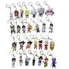 porte clés en acrylique dragon ball, troncs goku buu piccolo, accessoire de cosplay anime