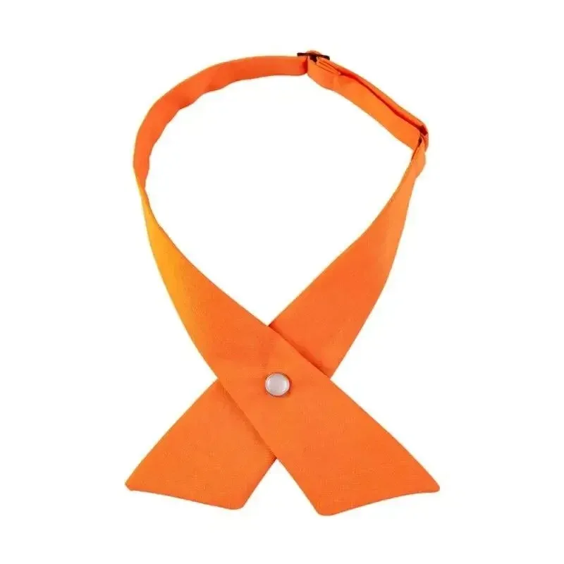 noeud papillon croisé pour uniforme d'étudiant, pour femmes et filles, uniforme scolaire, nœud papillon réglable, cravate pré attachée noeud papillon croisé pour uniforme d'étudiant, pour femmes et filles, uniforme scolaire, nœud papillon réglable, cravate pré attachée