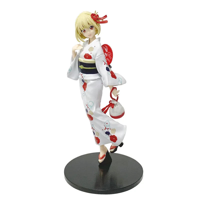 lycoris recul yukata tenue figurines: nishikigi chisato, inoue takina anime fille figurines d'exposition japonais kimono modèle jouet cadeau lycoris recul yukata tenue figurines: nishikigi chisato, inoue takina anime fille figurines d'exposition japonais kimono modèle jouet cadeau