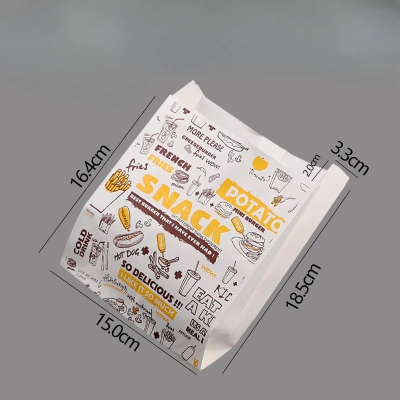 300 pièces papier ciré résistant à l'huile pour emballage alimentaire sacs pain sandwich burger frites emballage outils de cuisson emballage alimentaire rapide sac en papier 300 pièces papier ciré résistant à l'huile pour emballage alimentaire sacs pain sandwich burger frites emballage outils de cuisson emballage alimentaire rapide sac en papier
