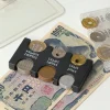 portefeuille porte monnaie japonais, portefeuille, mini portefeuille, portefeuille en pvc, petit porte monnaie portable, étui à cartes transparent, boîte à monnaie