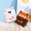 dessin animé anime porte monnaie ma mélodie chat noir doux piano pendentif sac bijoux sac belle peluche sac fille femmes cadeaux écouteur sac