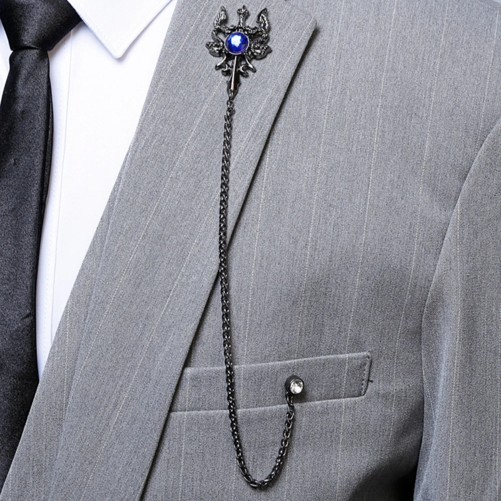 broche style chinois su chaîne hommes mode loisirs costume d'affaires accessoires alliage broche cadeaux broche style chinois su chaîne hommes mode loisirs costume d'affaires accessoires alliage broche cadeaux
